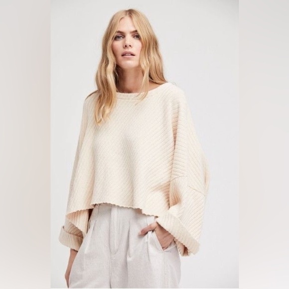 Free People Sweaters - Free people I Can’t Wait cropped sweater
